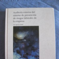 Libros de segunda mano: AUDITORIA EXTERNA DEL SISTEMA DE PREVENCION DE RIESGOS LABORALES DE LA EMPRESA. AENOR 2002.. Lote 210710390