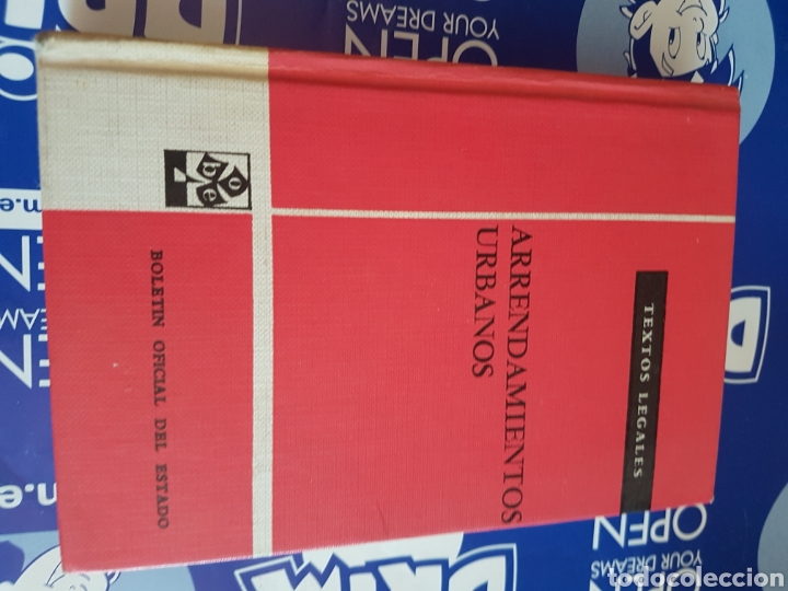 Second hand books: Arrendamientos Urbanos textos legales BOE