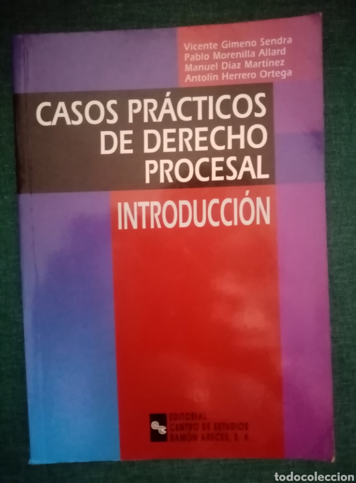 Libros de segunda mano: Libro Casos pr&aacute;cticos de Derecho Procesal. Introducci&oacute;n. 2004 - Foto 1