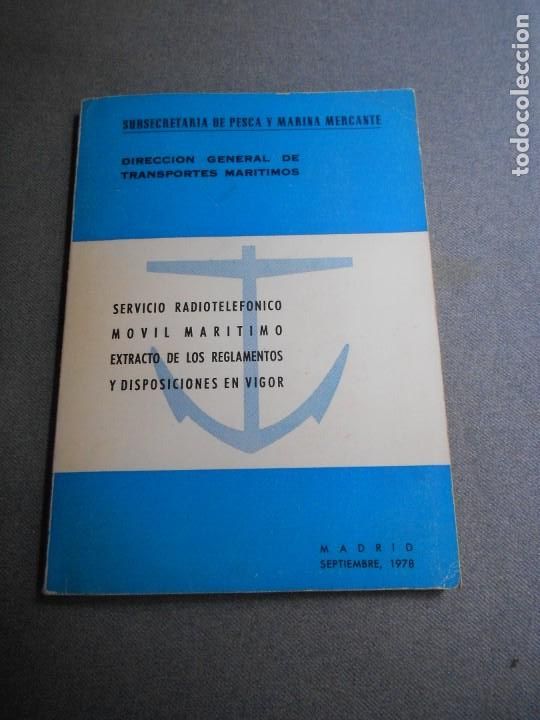 Libros de segunda mano: SERVICIO RADIOTELEFONICO MOVIL MARITIMO - Foto 1