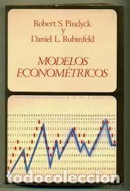 Libros de segunda mano: modelos econom&eacute;tricos de Robert S Pindyck y Daniel L Rubinfeld - Foto 1