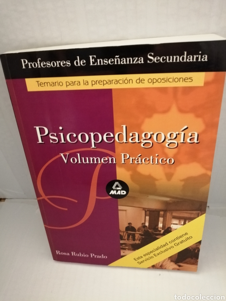 Libri di seconda mano: Oposiciones al Cuerpo de profesores de ense&ntilde;anza secundaria. Psicopedagog&iacute;a. Vol&uacute;men pr&aacute;ctico.
