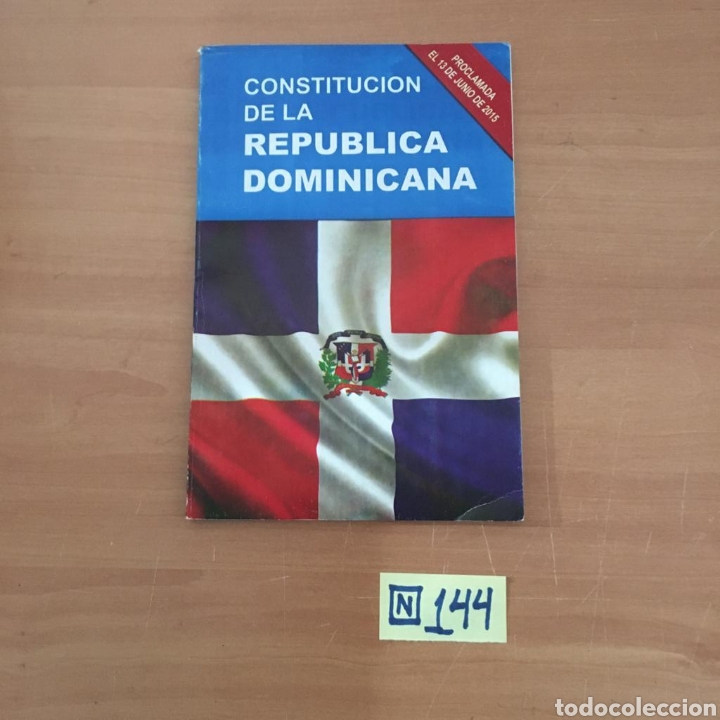 Libros de segunda mano: Constituci&oacute;n De La Rep&uacute;blica Dominicana