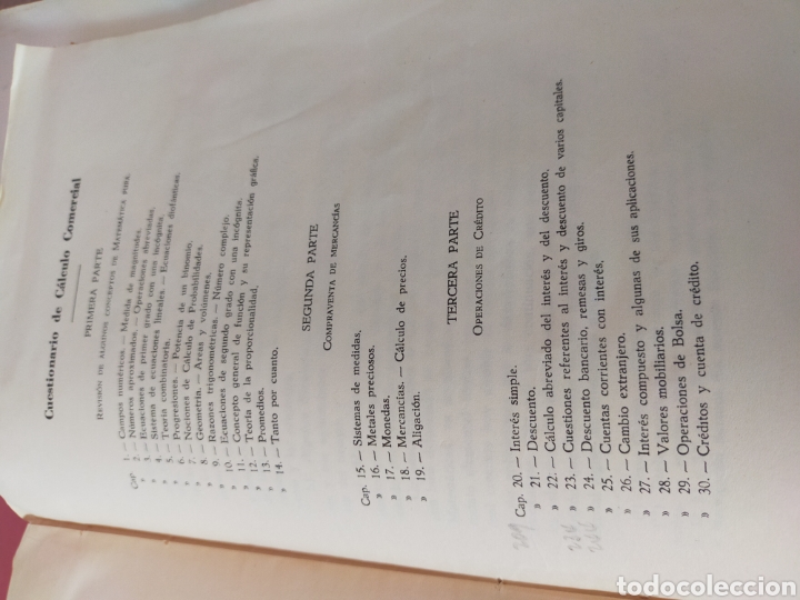 Libros de segunda mano: Calculo comercial - Foto 19