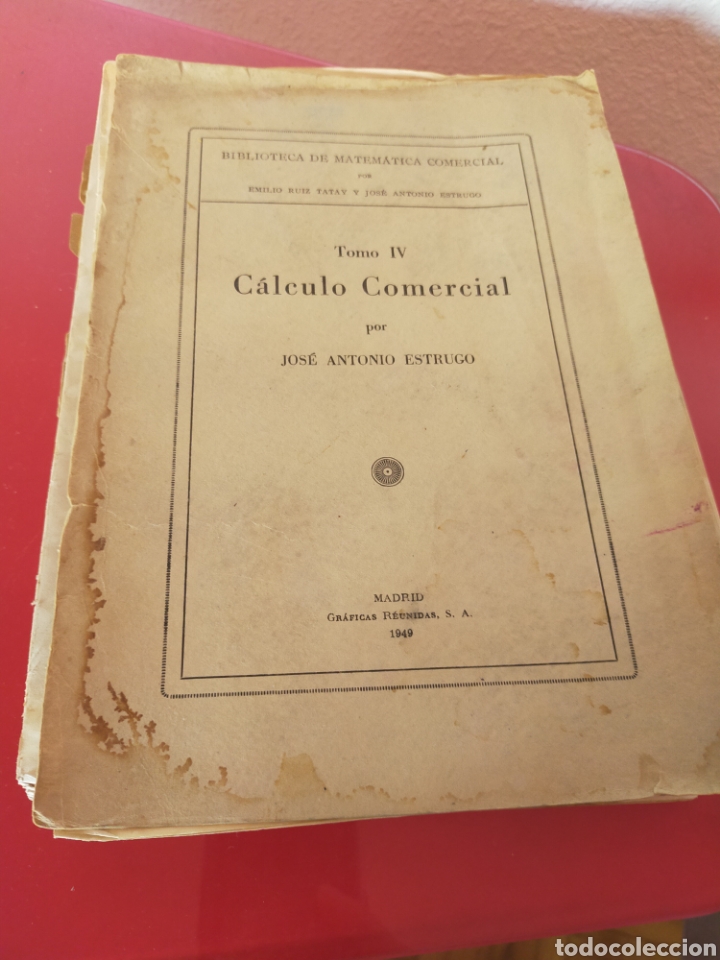 Libros de segunda mano: Calculo comercial - Foto 8