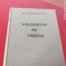 Libros de segunda mano: VALORACIÓN DE TAREAS. Lote 215323697