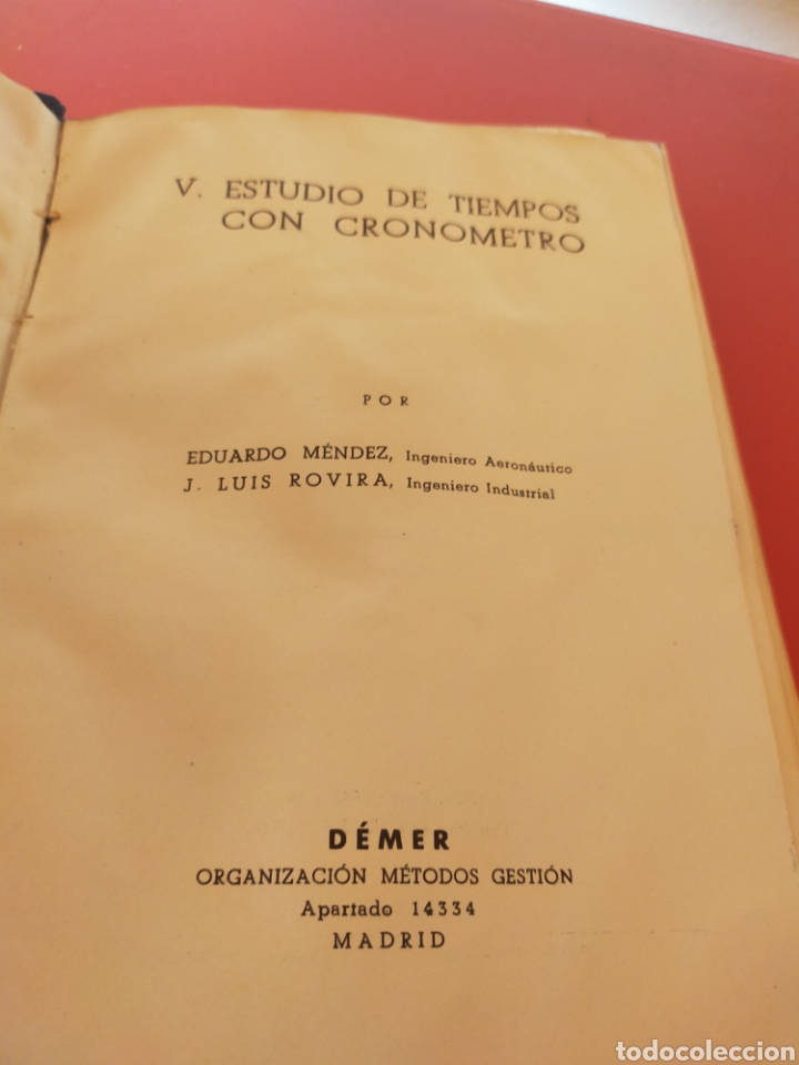 Libros de segunda mano: Ingenier&iacute;a de metodos - Foto 7