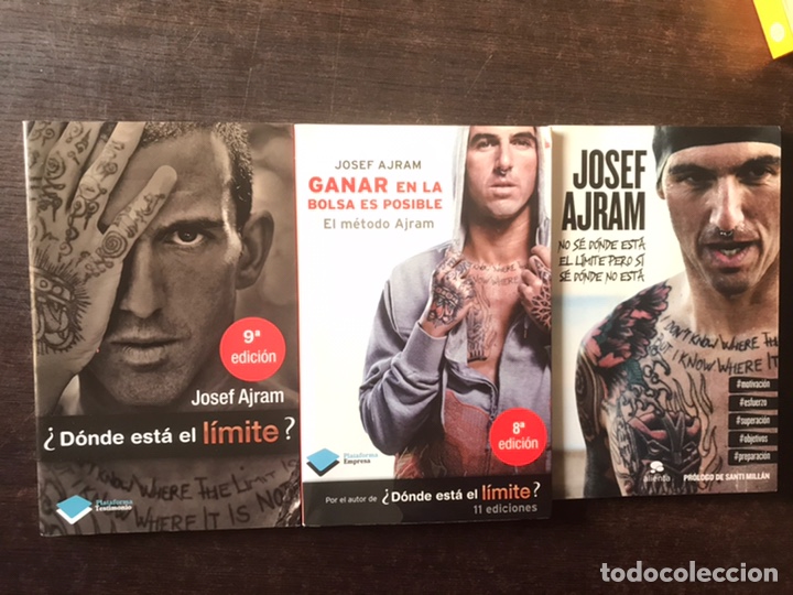 Libros de segunda mano: Josef Ajram. tres libros - Foto 1