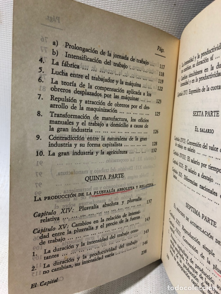 Libros de segunda mano: EL CAPITAL - CARLOS MARX - Foto 6