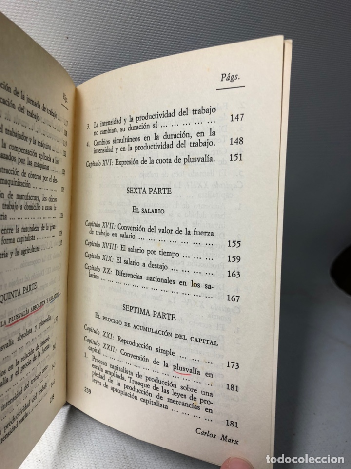 Libros de segunda mano: EL CAPITAL - CARLOS MARX - Foto 7