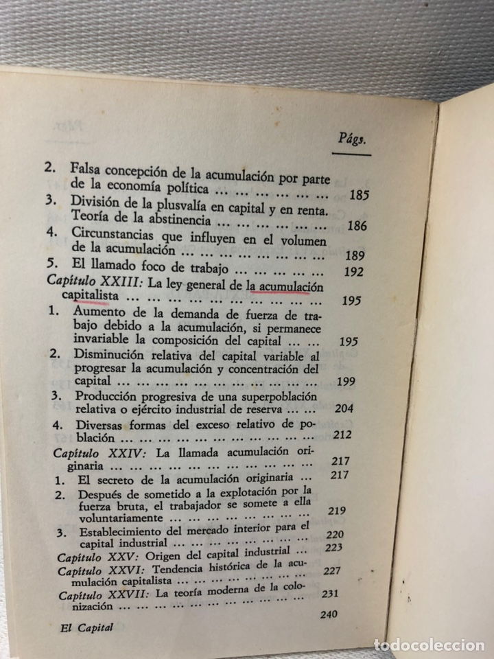 Libros de segunda mano: EL CAPITAL - CARLOS MARX - Foto 8