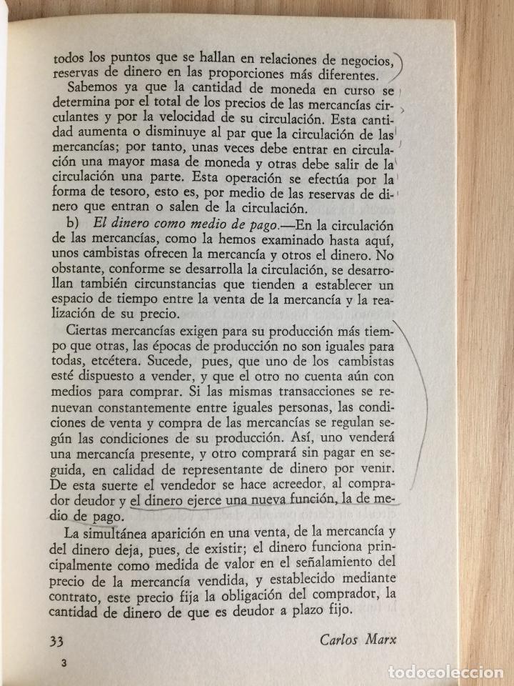 Libros de segunda mano: El capital - Carlos Marx - Foto 5