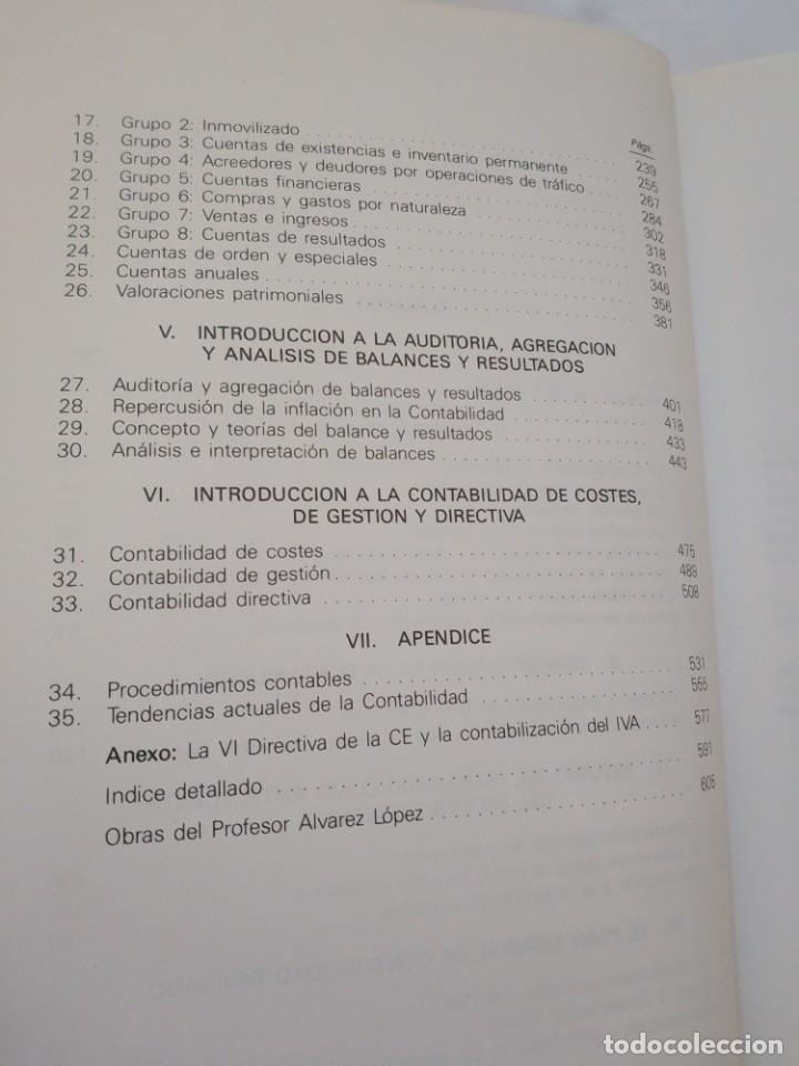Libros de segunda mano: INTRODUCCION A LA CONTABILIDAD.- DR. JOSE ALVAREZ LOPEZ - Foto 4