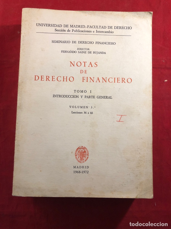 Notas de derecho financiero
