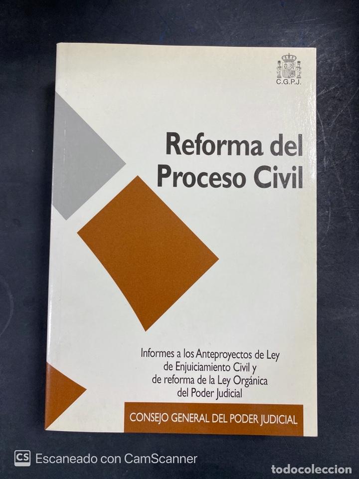 Gebrauchte B&uuml;cher: REFORMA DEL PROCESO CIVIL. C.G.P.J. MADRID, 1998. PAGS: 781