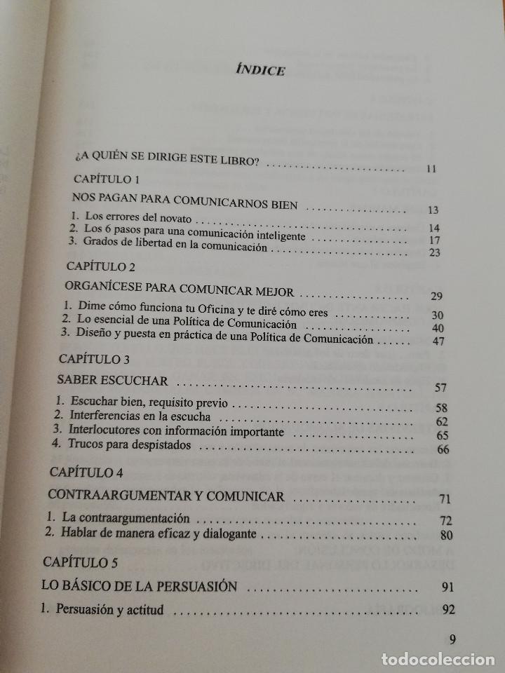 Libros de segunda mano: COMUNICAR BIEN PARA DIRIGIR MEJOR (FRANCESC BORRELL) - Foto 3