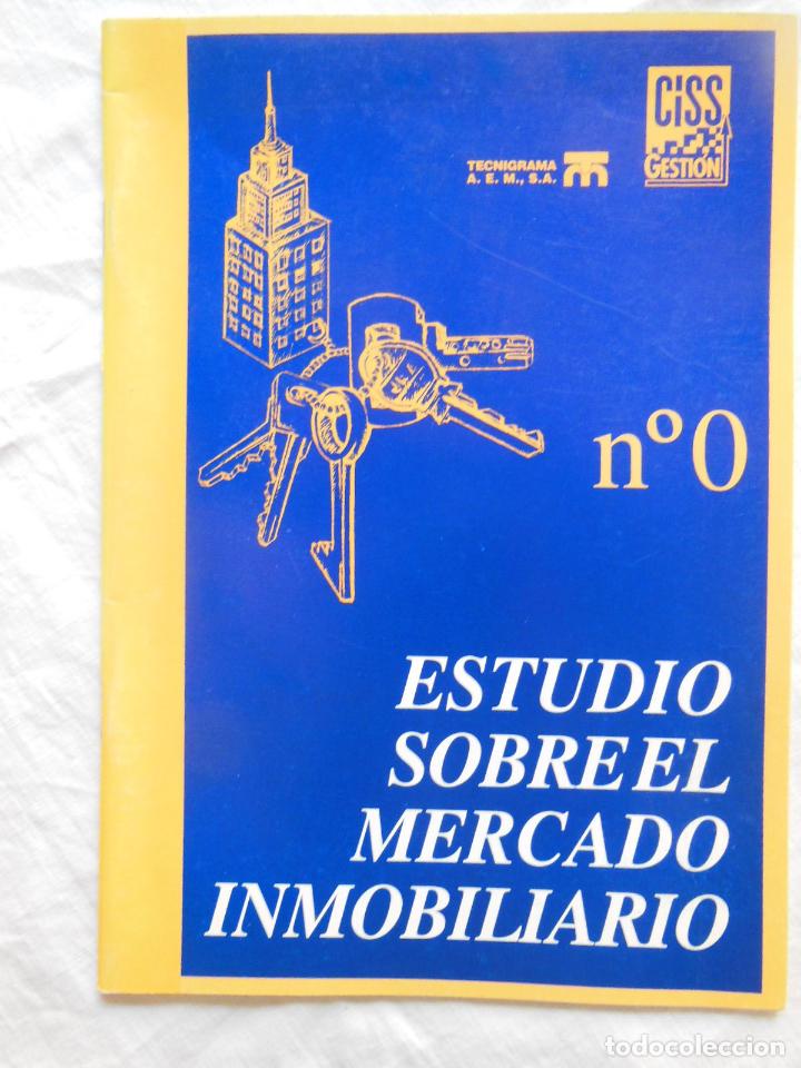 Libros de segunda mano: ESTUDIO SOBRE EL MERCADO INMOBILIARIO. 1995. ESCUDERO MUSOLAS ANTONIO