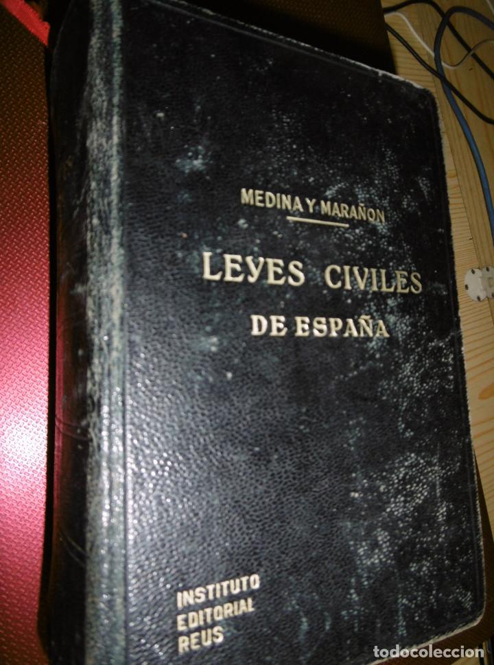 Libros de segunda mano: LEYES CIVILES DE ESPA&Ntilde;A - Foto 2