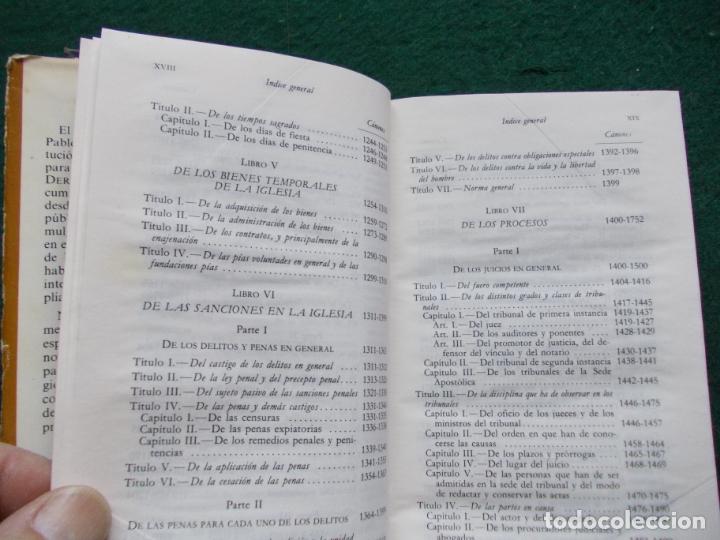 Libros de segunda mano: CODIGO DE DERECHO CANONIGO EDICI&Oacute;N BILING&Uuml;E - Foto 4