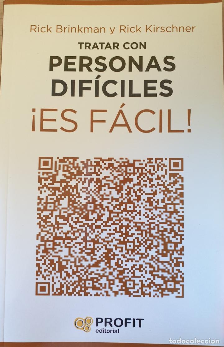Libri di seconda mano: TRATAR CON PERSONAS DIFICILES &iexcl;ES FACIL! - BRINKMAN/KIRSCHNER, Rick/Rick.