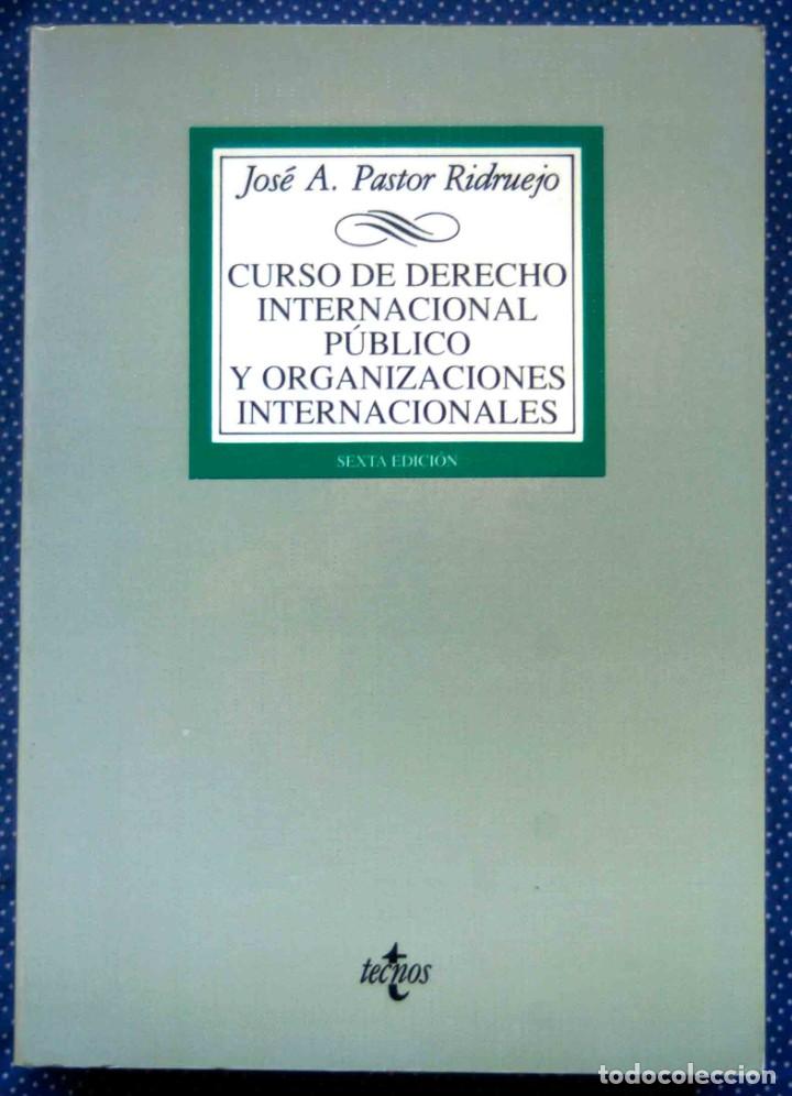 Gebrauchte B&uuml;cher: CURSO DE DERECHO INTERNACIONAL P&Uacute;BLICO Y ORGANIZACIONES INTERNACIONALES-J. A. PASTOR RIDRUEJO-TECNOS