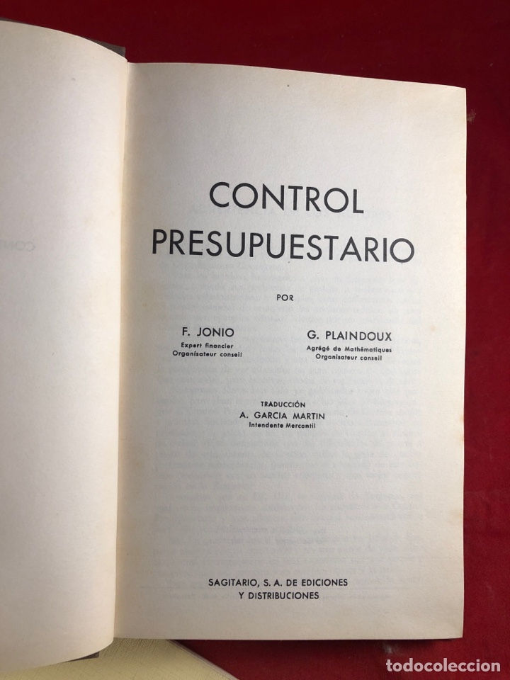 CONTROL PRESUPUESTARIO