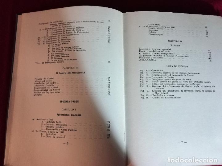 Libros de segunda mano: Robert Satet. - Control presupuestario - Foto 6