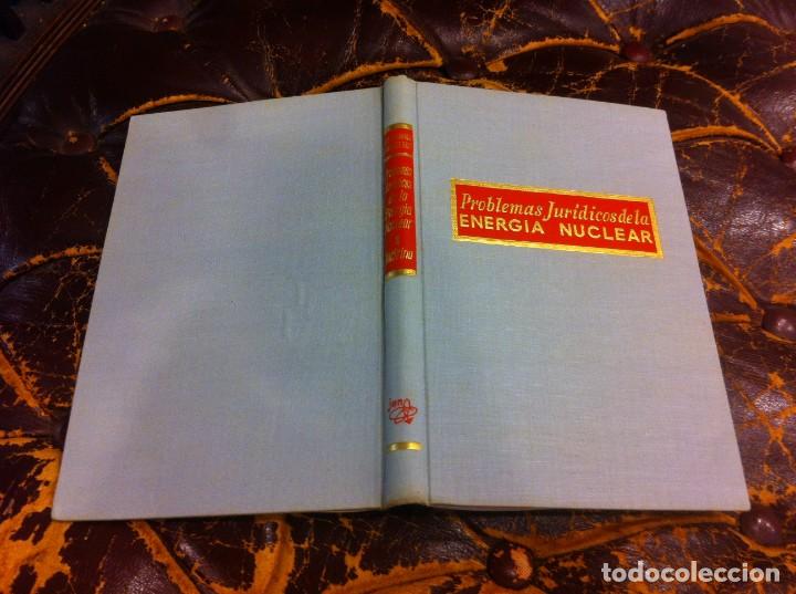 Libri di seconda mano: ALFONSO DE LOS SANTOS. PROBLEMAS JUR&Iacute;DICOS DE LA ENERG&Iacute;A NUCLEAR (I) DOCTRINA. 1964