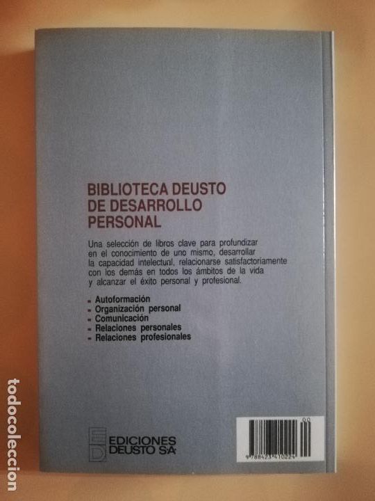Libros de segunda mano: COMO POTENCIAR SU COEFICIENTE DE INTELIGENCIA. EDICIONES DEUSTO. 1992. - Foto 3