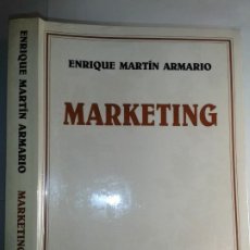 Libros de segunda mano: MARKETING 1998 ENRIQUE MARTÍN ARMARIO 1ª EDICIÓN 2ª REIMPRESIÓN ARIEL