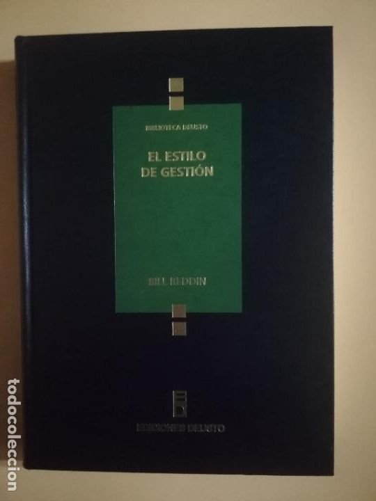 Libros de segunda mano: EL ESTILO DE GESTION. BILL REDDIN. EDICIONES DEUSTO. 1997. - Foto 1