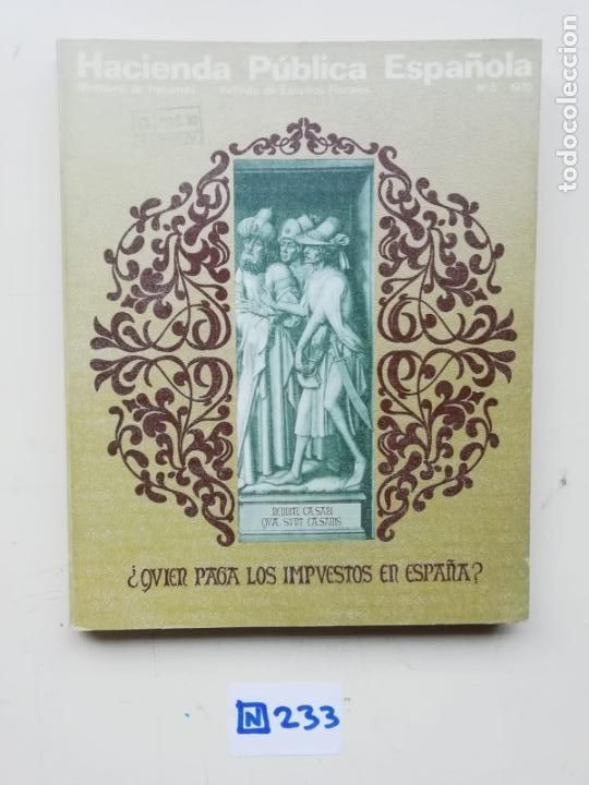 Libros de segunda mano: Hacienda Publica Espa&ntilde;ola - Foto 1
