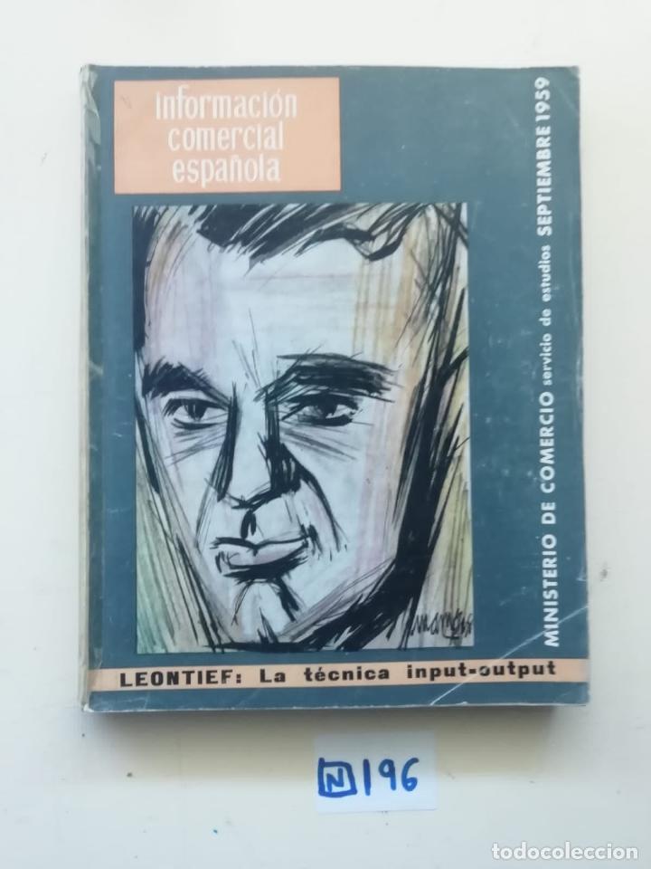 Libros de segunda mano: Informaci&oacute;n Comercial Espa&ntilde;ola - Foto 1