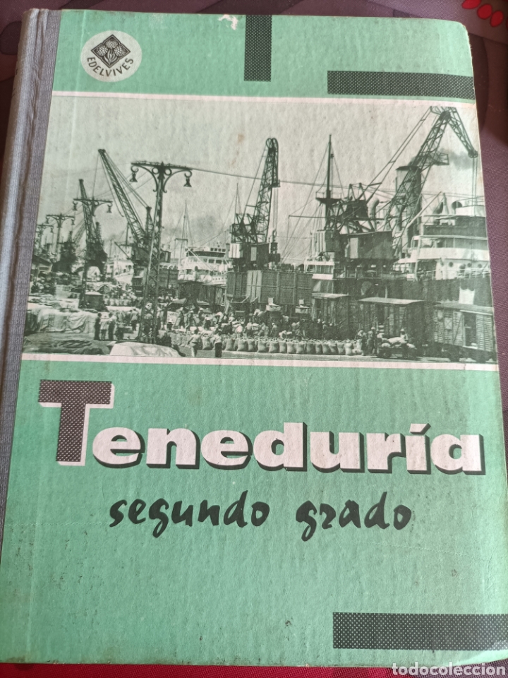 Libros de segunda mano: Libro Tenedur&iacute;a segundo grado ed. Luis Vives - Foto 1