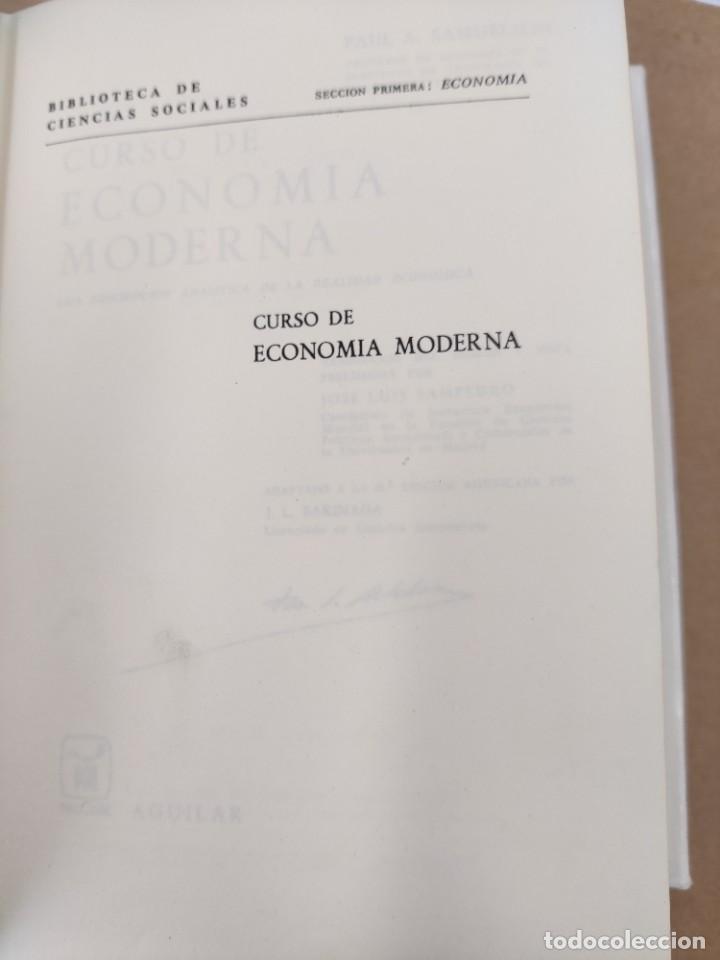Libros de segunda mano: Curso de Econom&iacute;a Moderna. Paul A. Samuelson - Foto 6