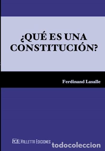 Libros de segunda mano: &iquest;Qu&eacute; es una constituci&oacute;n?. Ferdinand Lasalle - Foto 1