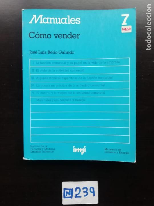 Libros de segunda mano: Manuales Como Vender - Foto 1