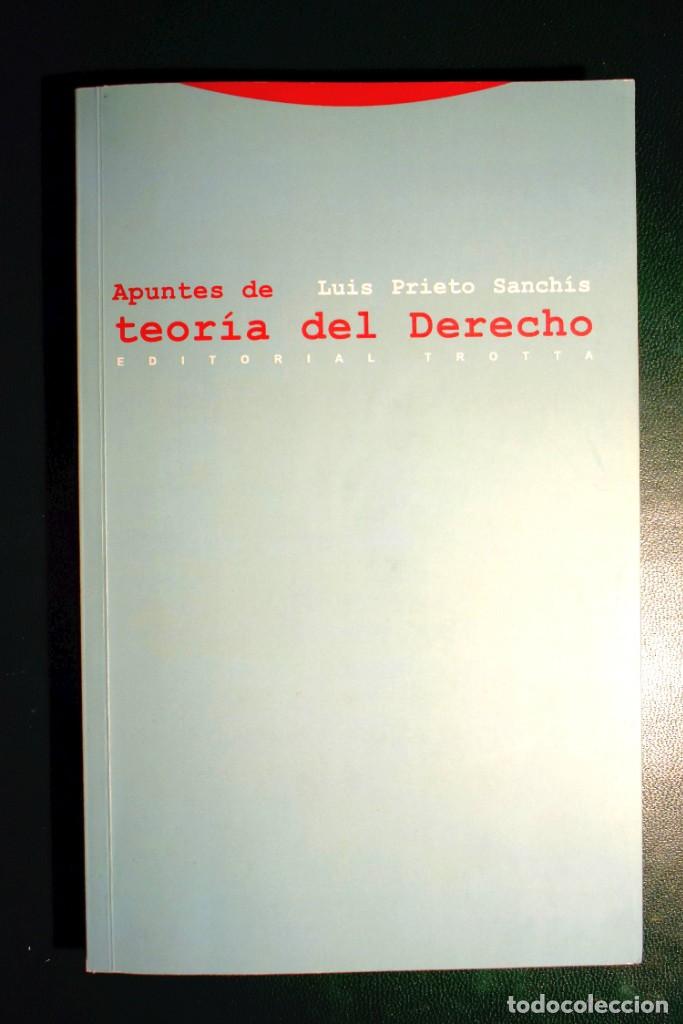 Libros de segunda mano: APUNTES DE TEOR&Iacute;A DEL DERECHO - PRIETO - Foto 1