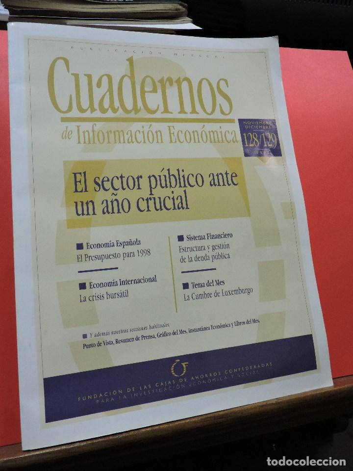 Gebrauchte B&uuml;cher: Cuadernos de Informaci&oacute;n Econ&oacute;mica. Noviembre diciembre 128/129 1997