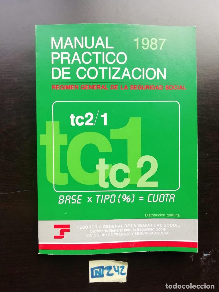 Libros de segunda mano: Manual Pr&aacute;ctico De Cotizaci&oacute;n - Foto 1
