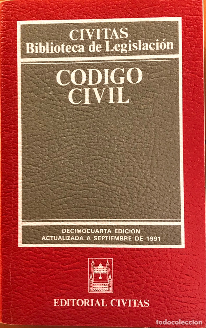 Libros de segunda mano: C&oacute;digo Civil. - Foto 1