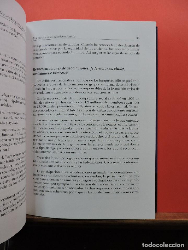 Libros de segunda mano: Networking como factor de &Eacute;xito. SCHELER, Uwe. Gesti&oacute;n 2000 - Foto 2