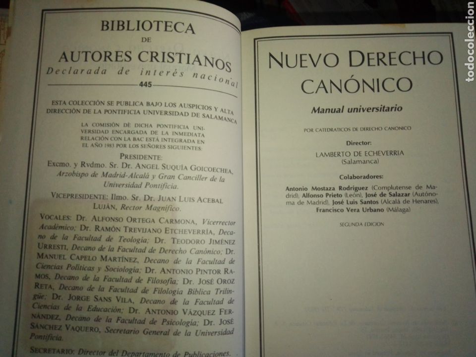 Libros de segunda mano: Nuevo Derecho Can&oacute;nico - Foto 1