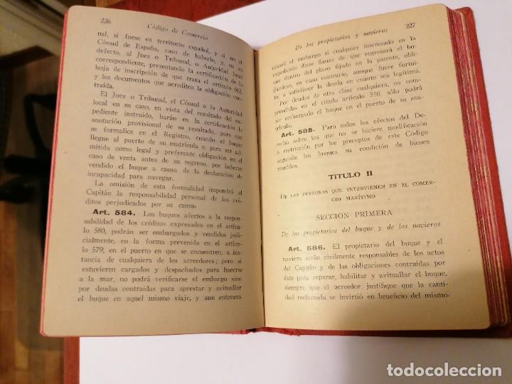 Libros de segunda mano: CODIGO DE COMERCIO - GONGORA A&Ntilde;O 1969 13- EDICION - Foto 4