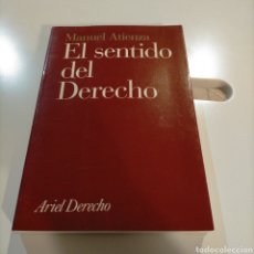 Libri di seconda mano: EL SENTIDO DEL DERECHO. Lote 252681080
