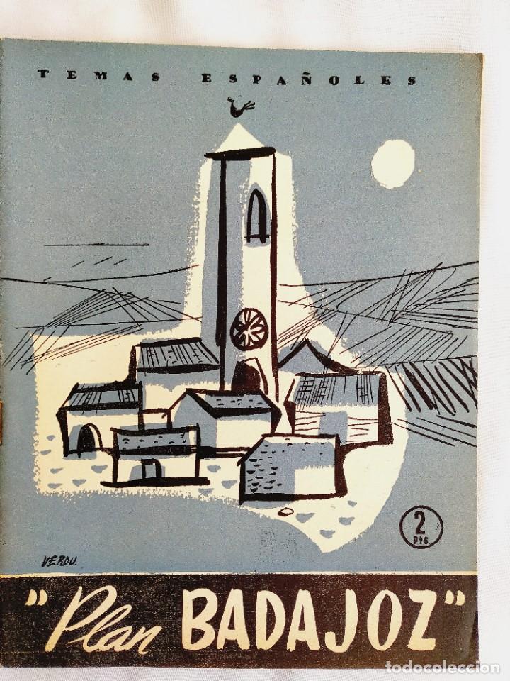 Second hand books: 1956 - PLAN BADAJOZ - TEMAS ESPA&Ntilde;OLES N&Uacute;M. 242
