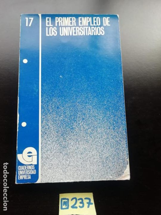 Libros de segunda mano: El primer empleo de los universitarios