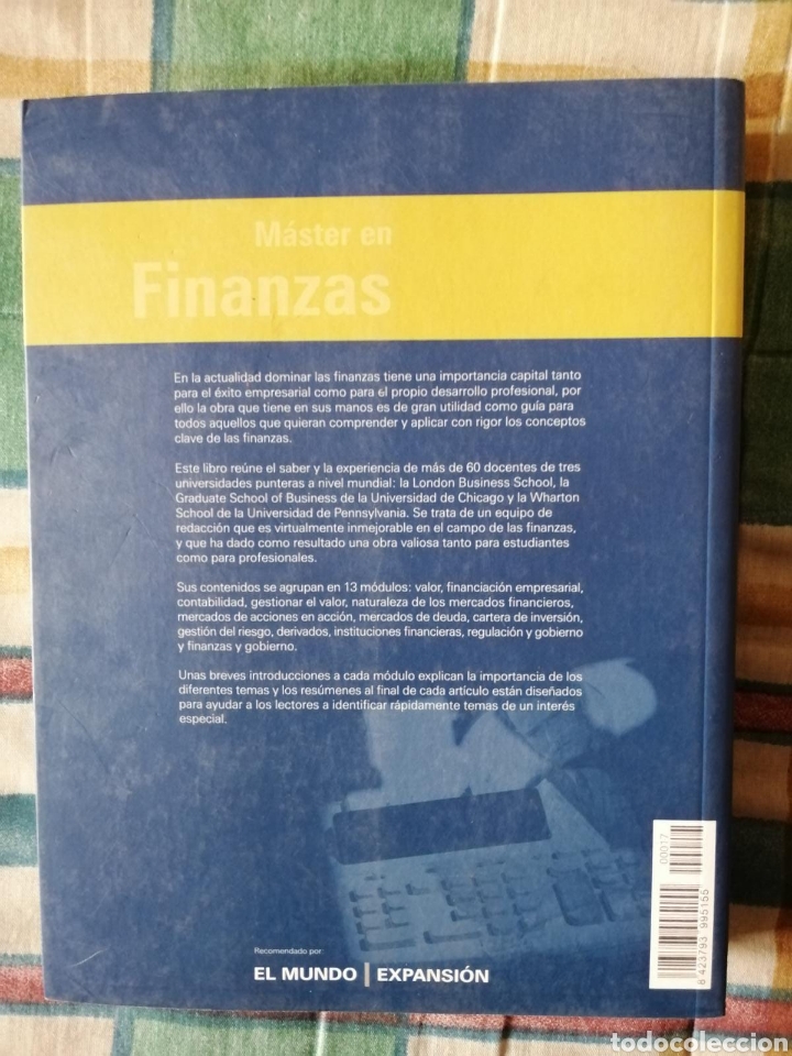 Libros de segunda mano: M&aacute;ster en Finanzas / Deusto - Foto 2