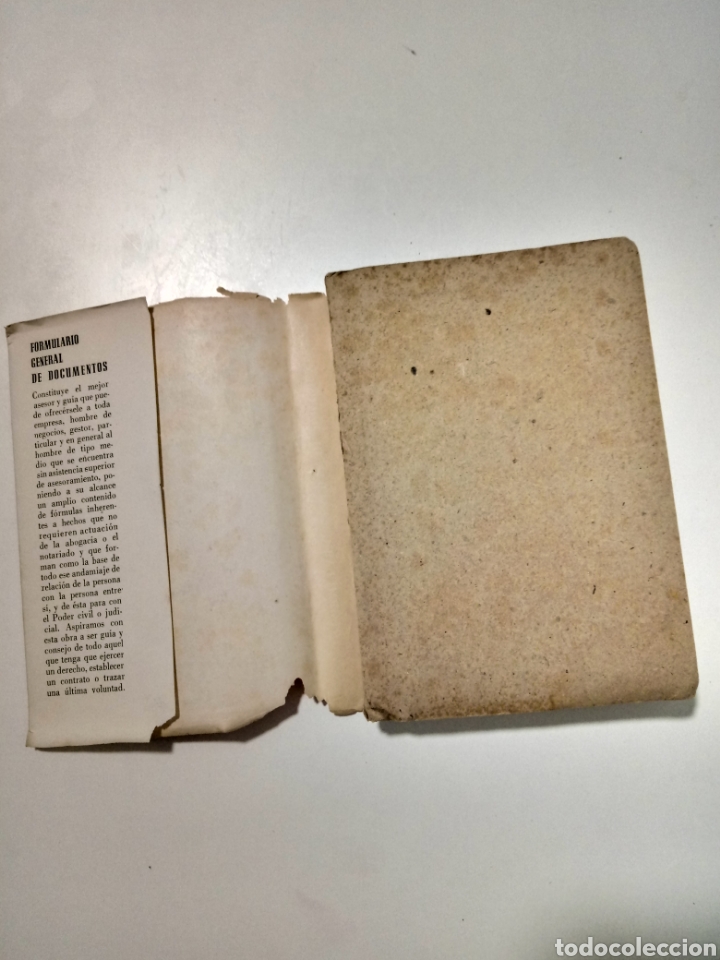 Libros de segunda mano: FORMULARIO GENERAL DE DOCUMENTOS . - Foto 2