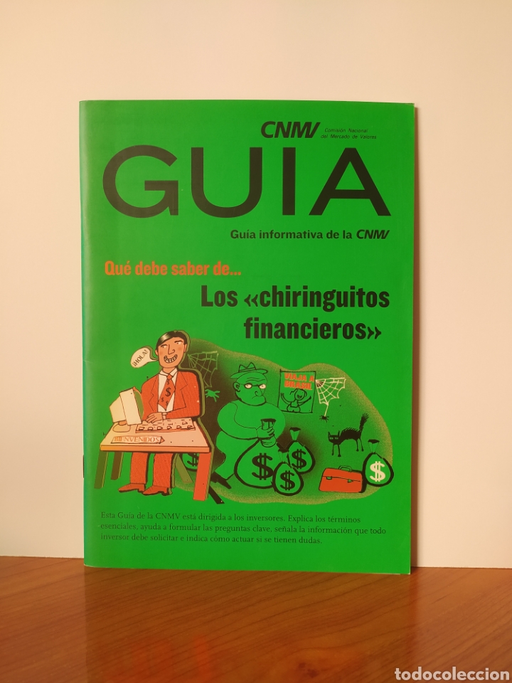 Libros de segunda mano: GUIA CNMV LOS CHIRINGUITOS FINANCIEROS COMISION NACIONAL DEL MERCADO DE VALORES